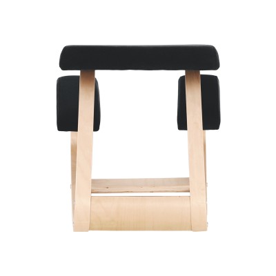 Scaun ergonomic, negru/ natural, RENAR