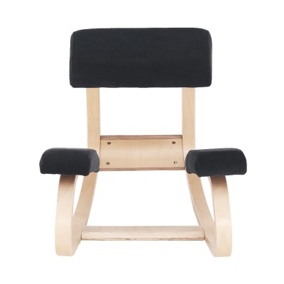 Scaun ergonomic, negru/ natural, RENAR