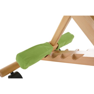 Scaun ergonomic, verde/ fag, GROCO