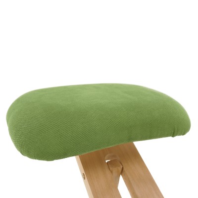 Scaun ergonomic, verde/ fag, GROCO