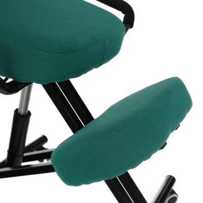 Scaun ergonomic, verde/ negru, RUFUS