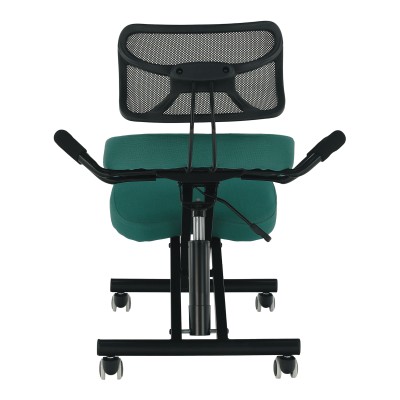 Scaun ergonomic, verde/ negru, RUFUS