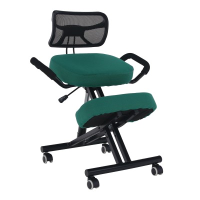 Scaun ergonomic, verde/ negru, RUFUS