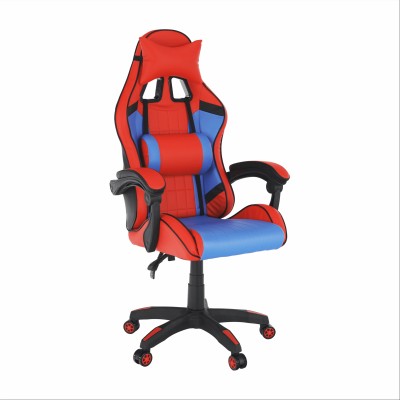 Scaun gaming, albastru/ roşu, SPIDEX