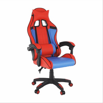 Scaun gaming, albastru/ roşu, SPIDEX