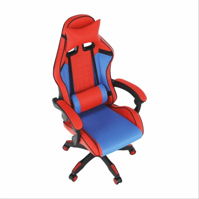 Scaun gaming, albastru/ roşu, SPIDEX