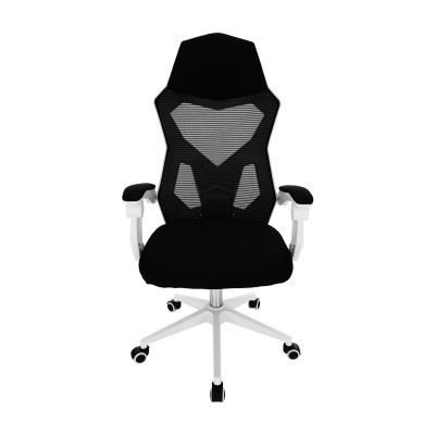 Scaun gaming, negru/ alb, YOKO