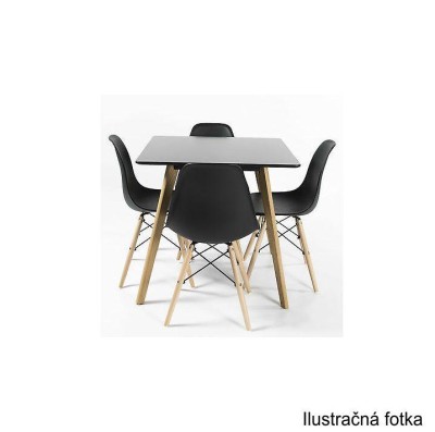 Scaun modern, negru, CIRILA