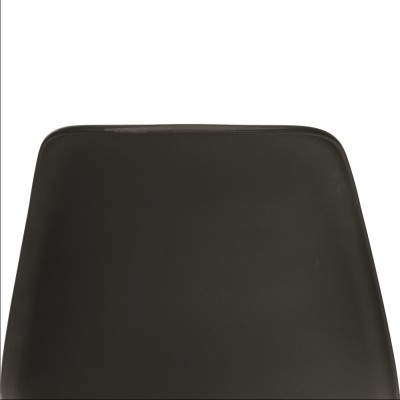 Scaun modern, negru, CIRILA