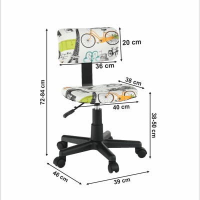 Scaun rotativ, model pentru copii, KIDS