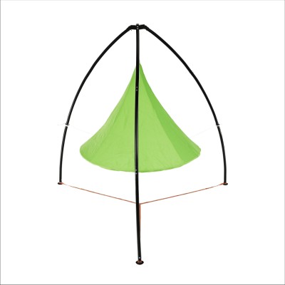 Scaun suspendabil tip balansoar, verde, LIN