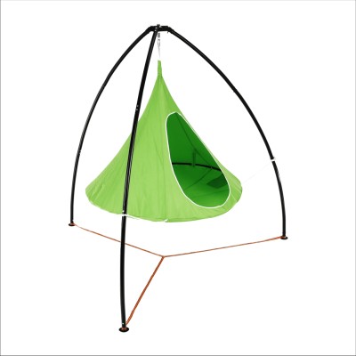 Scaun suspendabil tip balansoar, verde, LIN