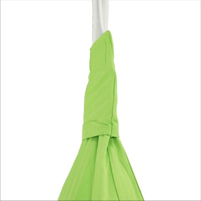 Scaun suspendabil tip balansoar, verde, LIN