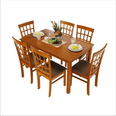 Set dining 1+6, cireş, GRID