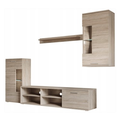 Set mobilier living, stejar sonoma, SAMI