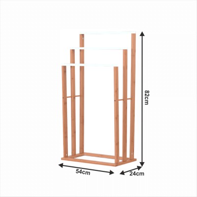 Stand pentru prosoape, bambus, RALUCA