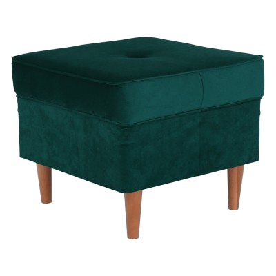 Taburet modern, verde/nuc, RUFINO 3 NEW