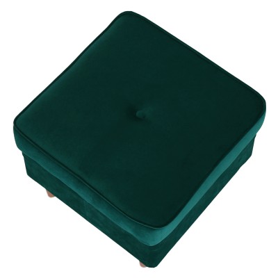 Taburet modern, verde/nuc, RUFINO 3 NEW